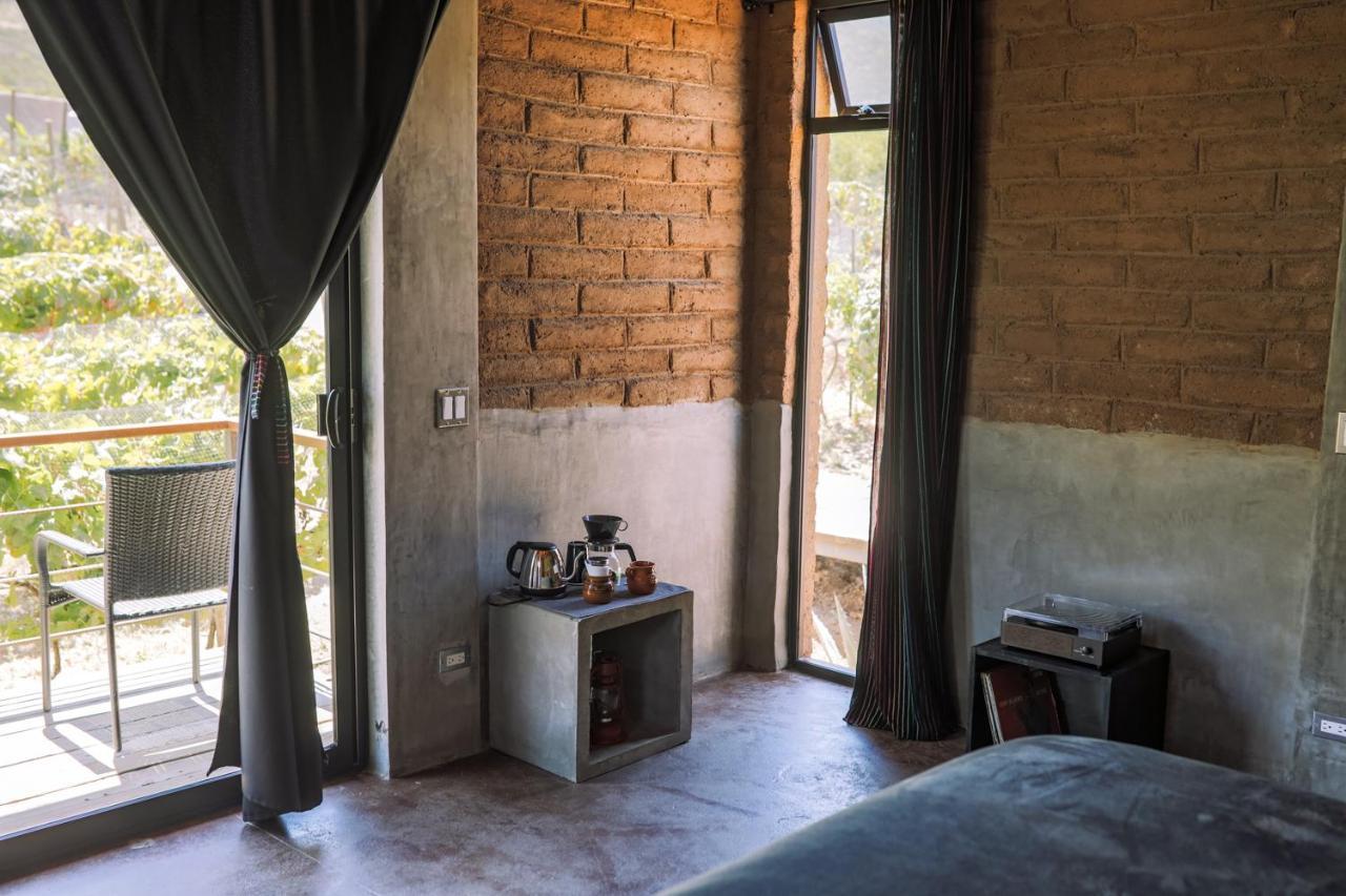 Bed and Breakfast UvaUva eco-retreat Valle de Guadalupe Exterior foto