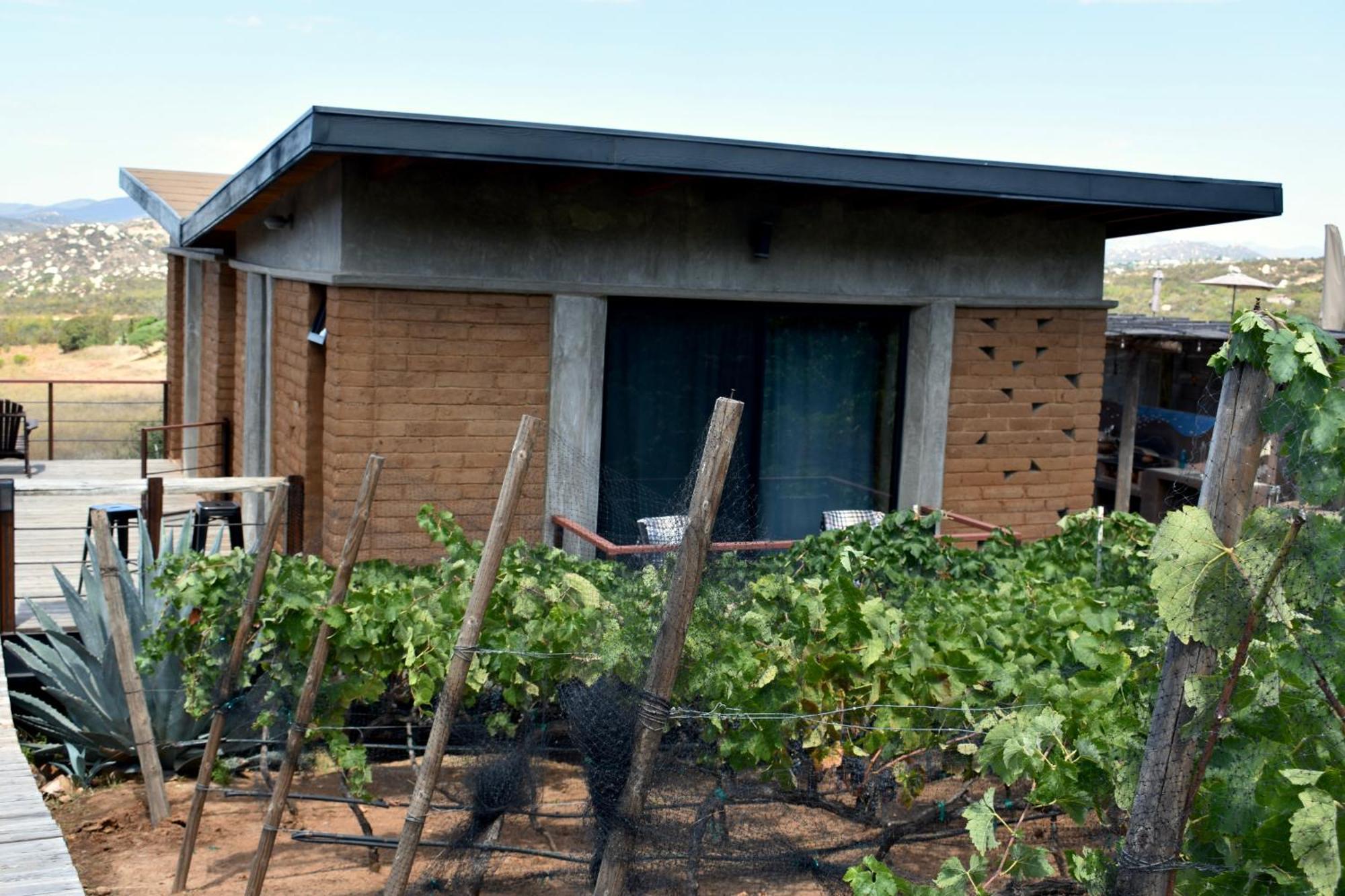 Bed and Breakfast UvaUva eco-retreat Valle de Guadalupe Exterior foto