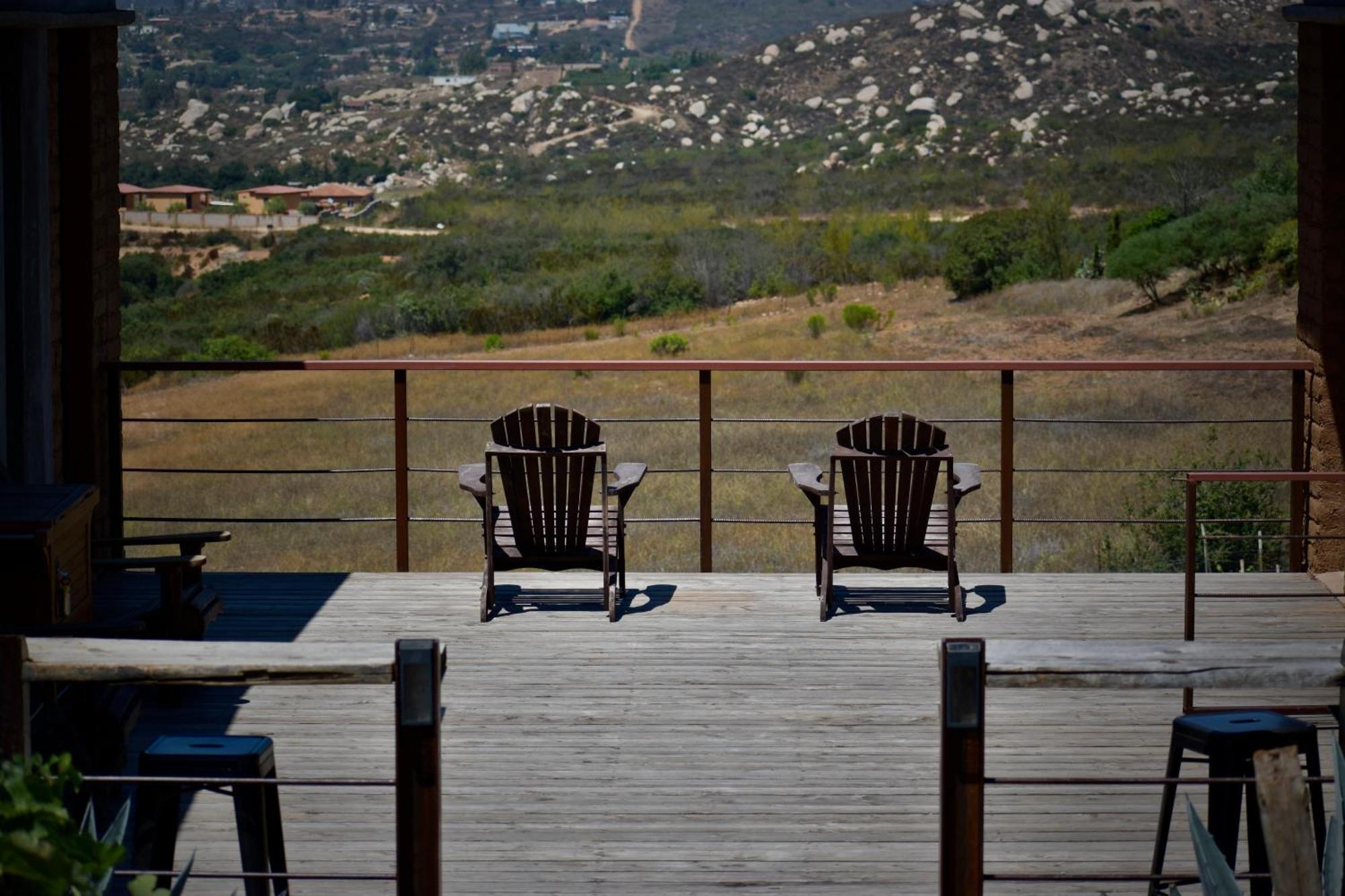 Bed and Breakfast UvaUva eco-retreat Valle de Guadalupe Exterior foto